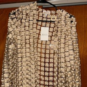 QUII Casual Gold/Silver Jacket